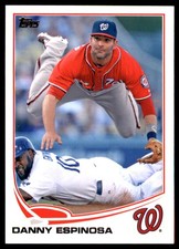 Danny Espinosa 2013 Topps Nationals #WAS14 Nationals MLB READ FREE SHIPPING