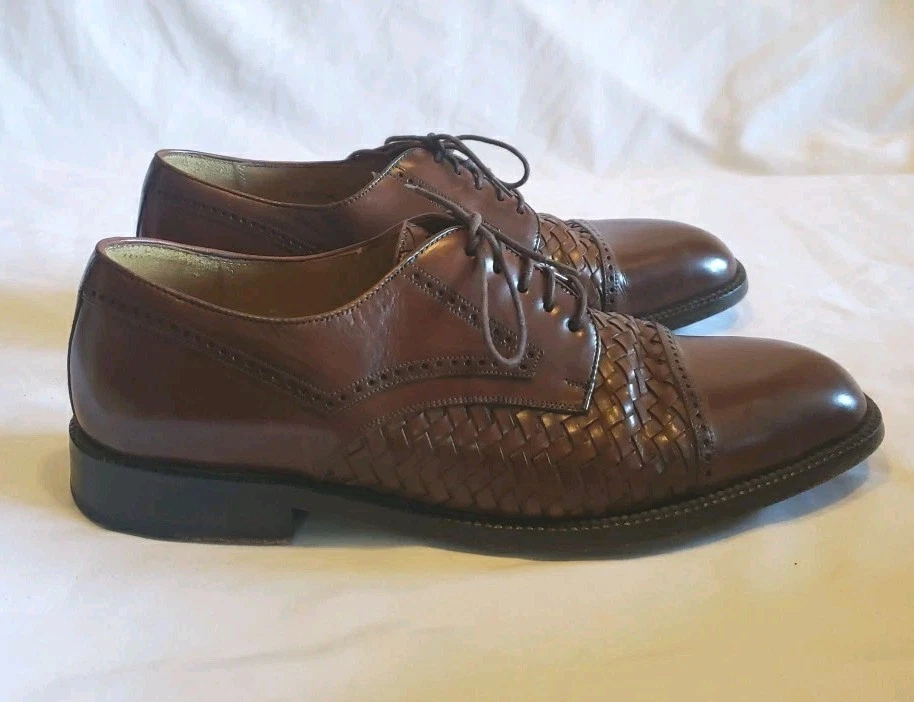 Oxford Mezlan Brown Dress Shoes for Men for sale | eBay display picture 3