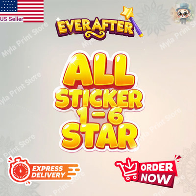 All Sticker Available 1-6  Monopoly Go Sticker   New Season   Best Price