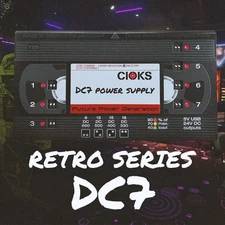 CIOKS DC7 Limited Edition VHS Tape Power Supply 7 Isolated Outputs