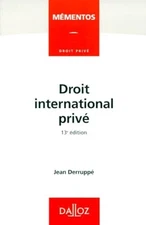 Droit international privé (Mémentos Dalloz. Droit privé) (Fre