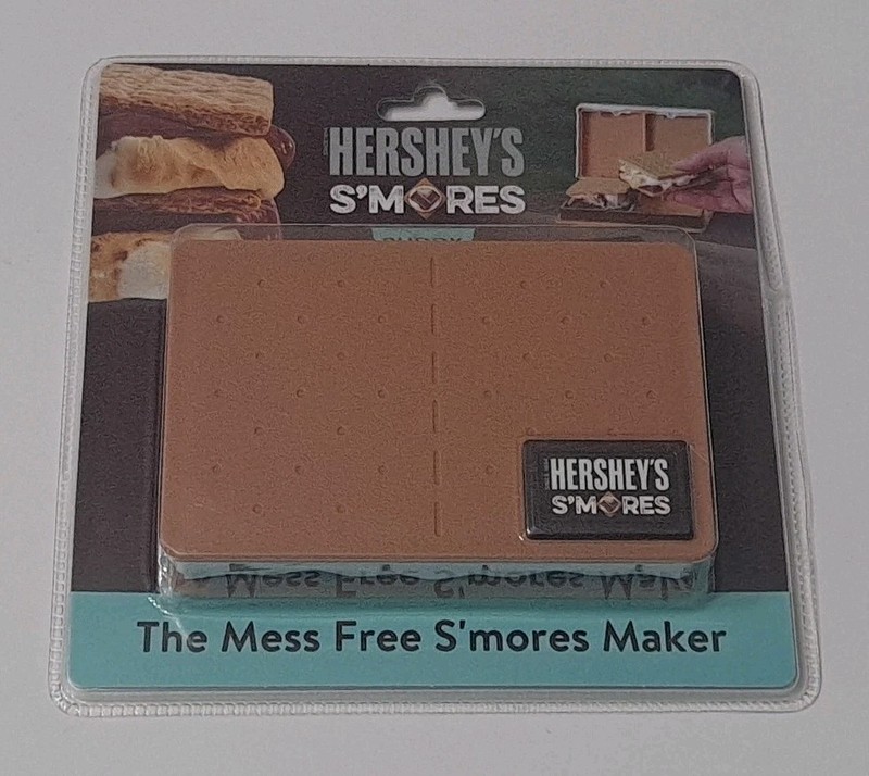 Hershey's S'mores Buddy Mess Free Maker Holder Smores Brand NEW Chocolate 