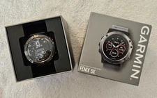 Garmin Fenix 5X Sapphire Ultimate Multisport GPS Mapping Watch - Black 51 mm