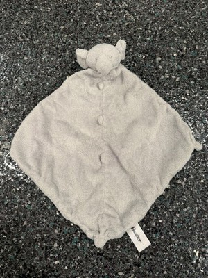 Angel Dear Gray Elephant Lovey Baby Security Blanket Minky Lovie