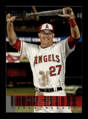 2014 Topps Stadium Club Field Access #FA1 Mike Trout ANGELS