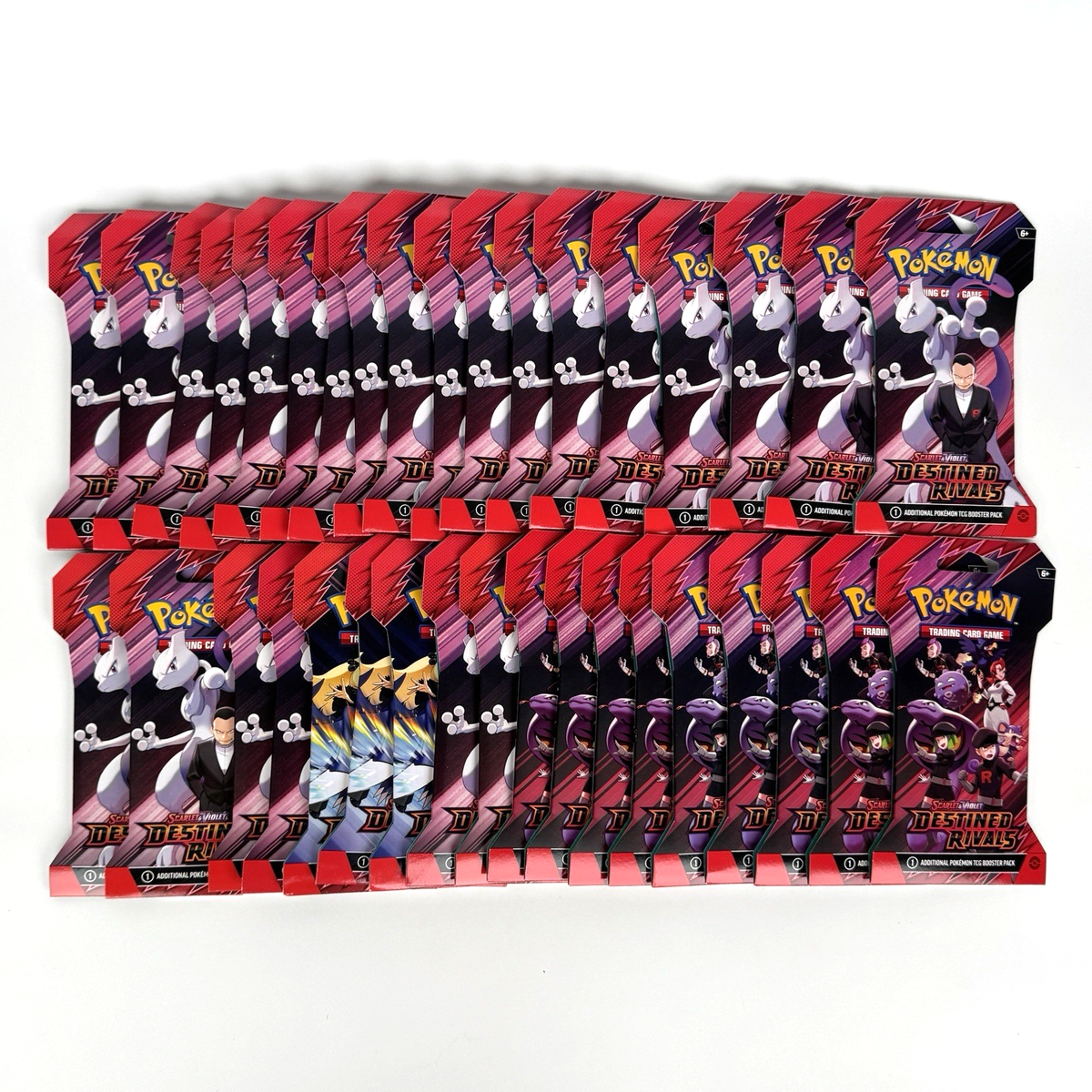 36 Pokemon Destined Rivals Sleeved Booster Packs Factory Sealed Fast Free  Ship