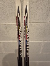 Sci Da Fondo Skating 161 cm Salomon Elite 8 Skate con Attacchi SNS Profil