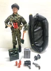 Vintage Hasbro 1967 GI Joe Sabotage Equipment set w/a 1966 GI Joe. Complete set!