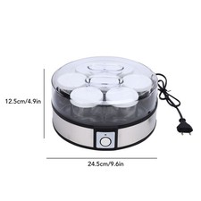 20W Stainless Steel Electric Yogurt Maker Portable Homemade Yogurt Machine For