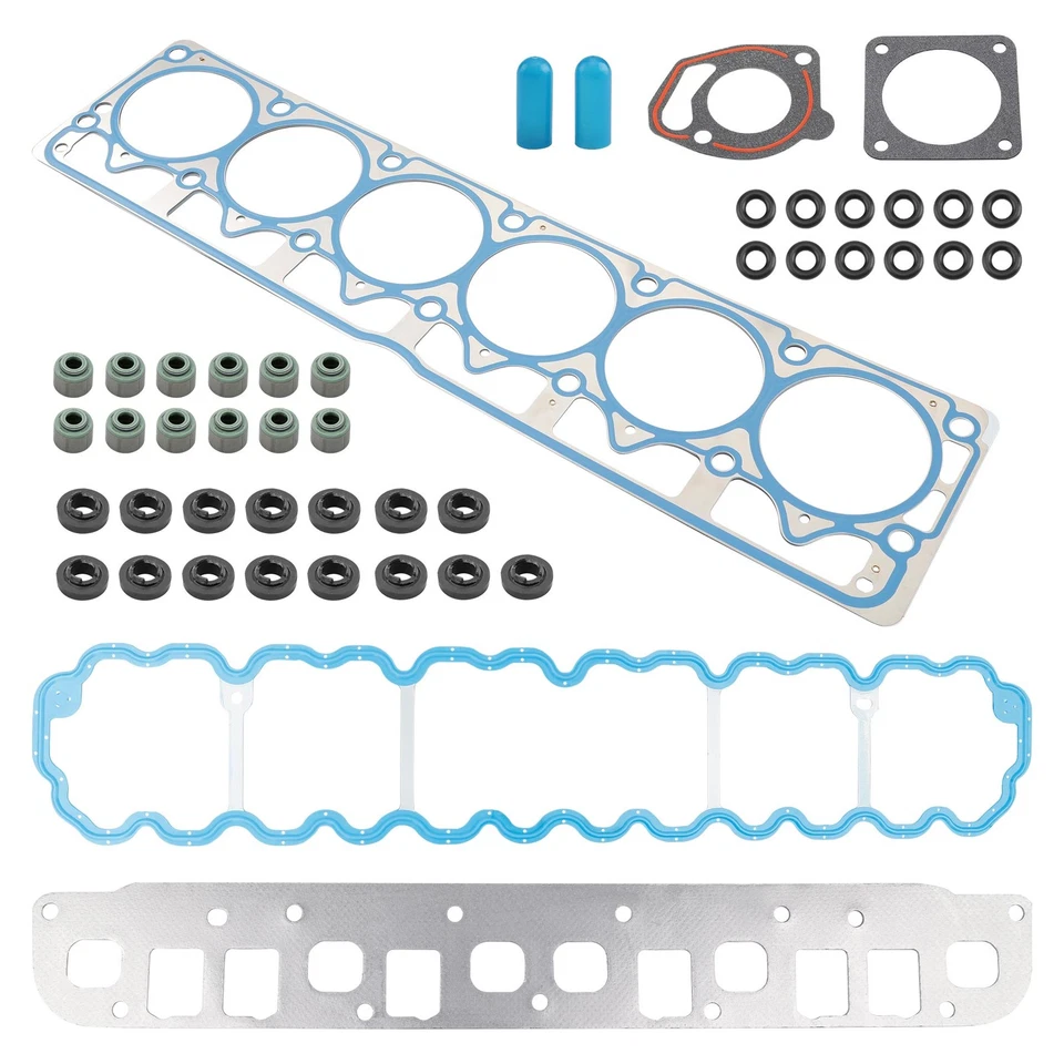 VS50458R 4.0L Engine Cylinder Head Gasket Set Fit 1999-06 Jeep Wrangler Cherokee - Изображение 2 из 4