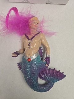December Diamonds Christmas Ornament Merman Robbie 2003
