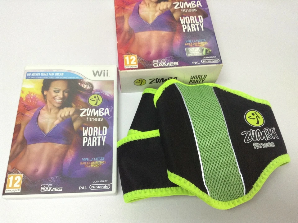 ★ Nintendo WII Zumba Fitness world Party  + Cinturon Zumba Belt   ★  ESP, foto 4 de 5