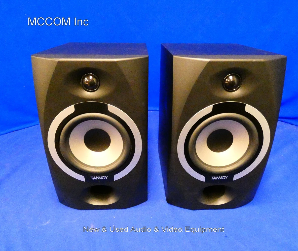Tannoy Reveal 601a Speakers Black Pair eBay