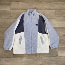 Aelfric Eden Nariele Oversized Sherpa Fleece Sweater Quilted Lining Adult Size
