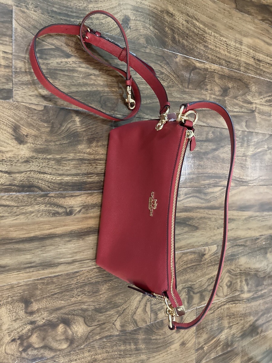 Coach Lewis Shoulder Bag - RED - NWT | eBay