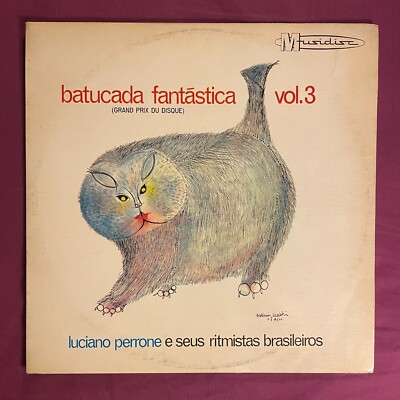 LUCIANO PERRONE E SEUS RITMISTAS BRASILEIROS BATUCADA FANTASTICA VOL 3 LP Brazil