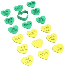 Valentine Heart Stamp Polymer Clay Cutter