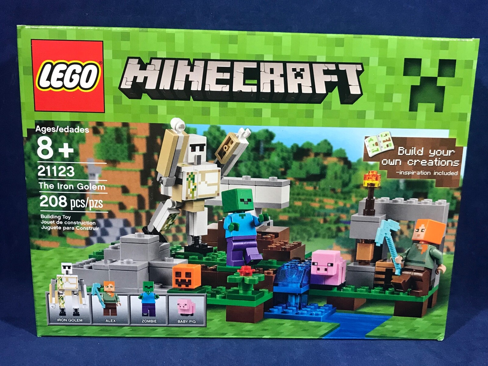 lego iron golem minecraft