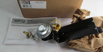 NEW GENUINE WEBER 80476 GAS GRILL REPLACEMENT REGULATOR VALVE ASSEMBLY Q200  Q220