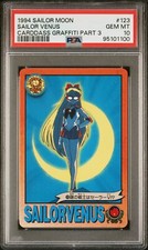 PSA 10 - 1994 Sailor Moon Carddass Graffiti Part 3 123 Sailor Venus