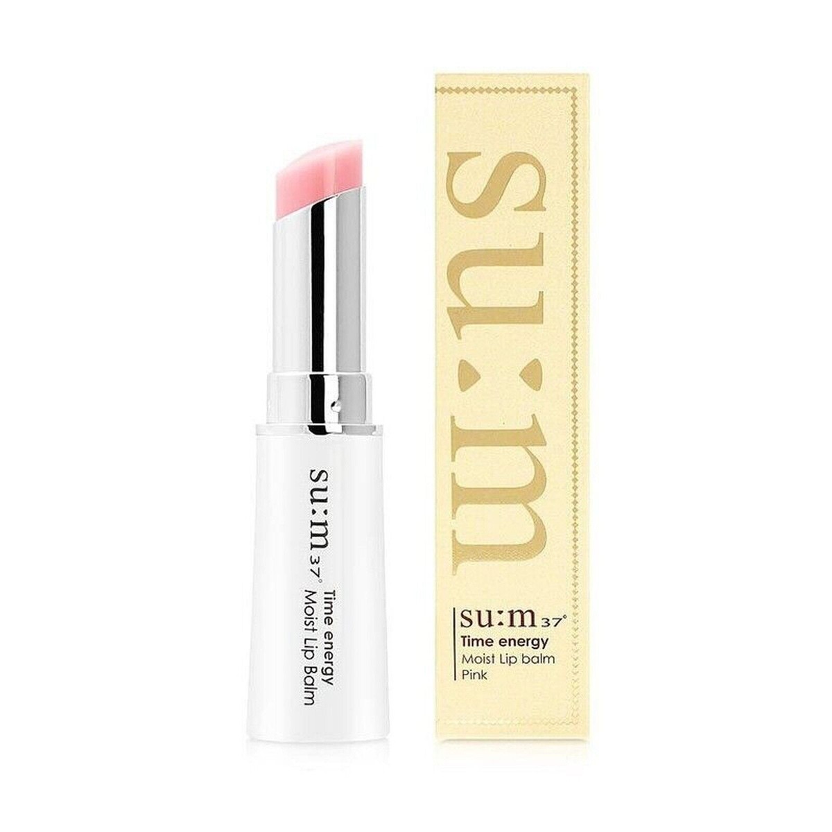 SU:M37 Time Energy Moist Lip Balm Pink 6g Anti-Aging