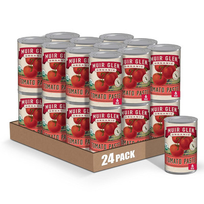 Organic Tomato Paste, 6 Oz. (Pack of 24)