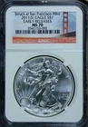 2011 S American Silver Eagle   NGC MS70 EARLY RELEASES