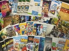 Nintendo Wii Original Instruction Manuals Only 