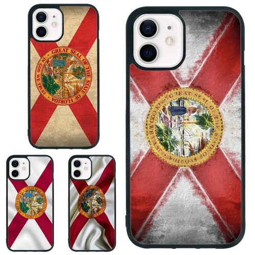 Anti scratch Cover red white Florida US For Samsung A15 A16 S23 S24 S25 Ultra FE - 第 1/25 張圖片