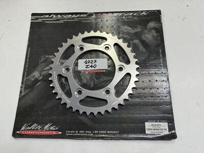 Ergal Krone Valtermoto Z40 Ducati Monster 600/620/695/696/750/900 Farbe SILBER
