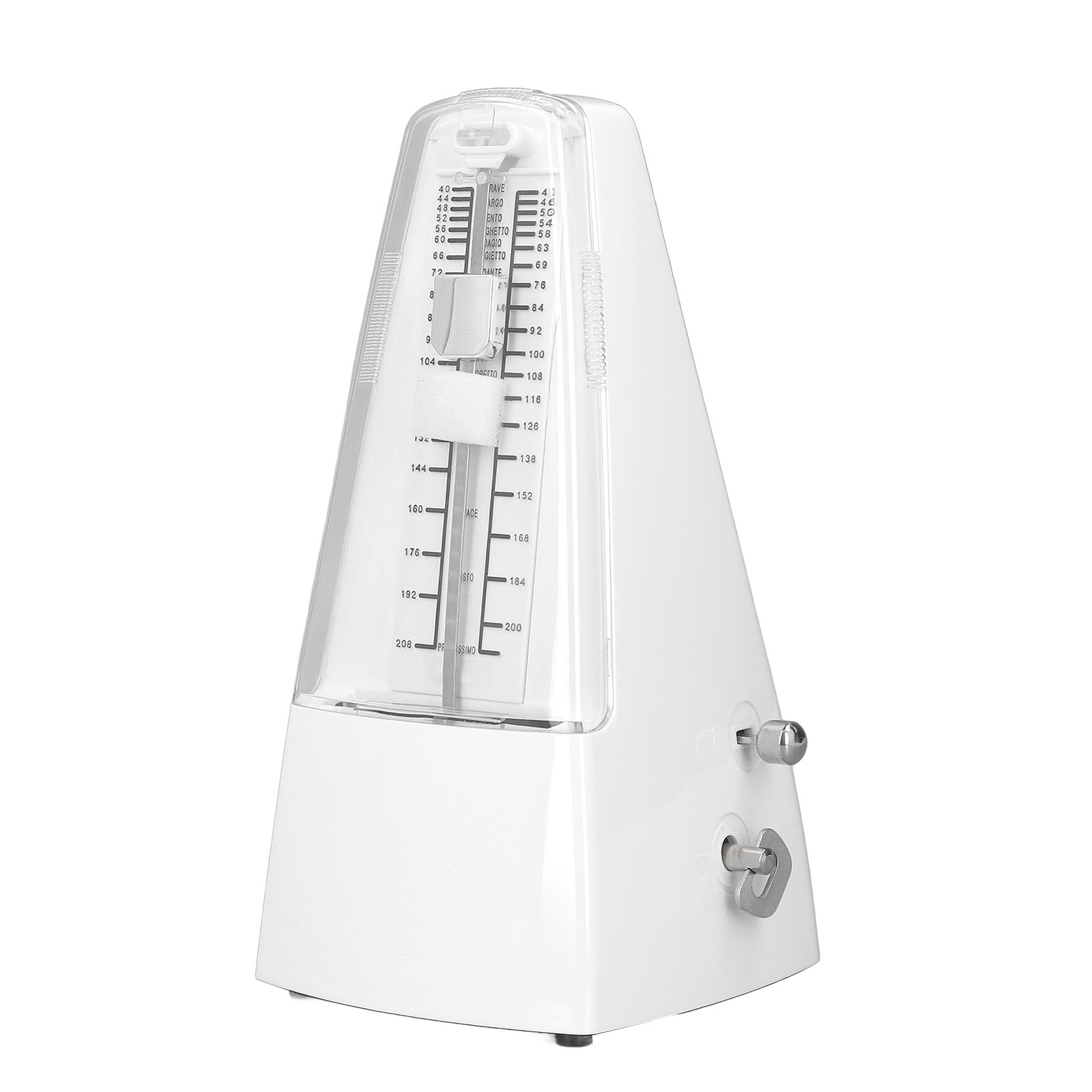 (White)Mechanical Metronomes Piano Metronome Stable Performance Rustproof High 7862799479770 eBay