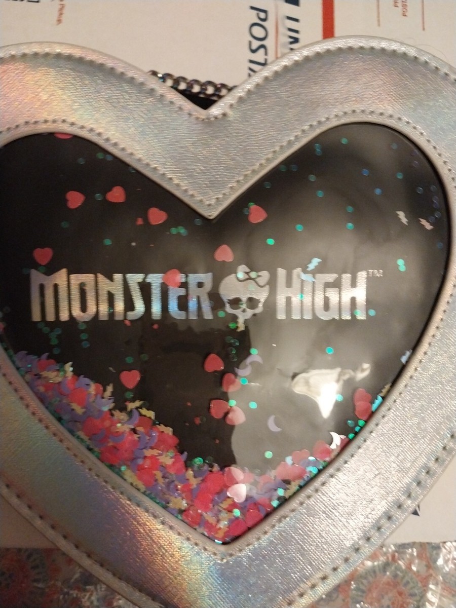 Monster High Heart Crossbody Bag Purse Spirit Halloween Goth NWT