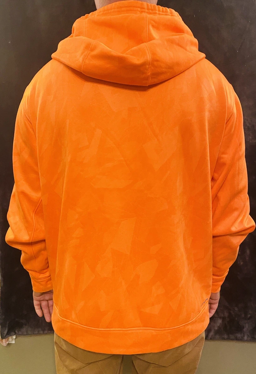 Reebok classic hoodie mens orange deals