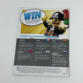 LEGO 70901 Batman Movie Mr. Freeze Ice Attack Instruction Booklet Manual Only