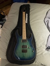 Ibanez RG421AHM-BMT RG Series Electric Guitar, Blue Moon Burst