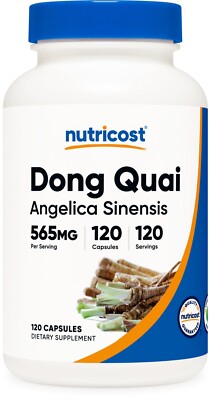 Nutricost Dong Quai 565mg, 120 Capsules (Angelica Sinensis)