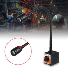 110V LED Magnetic Base Work Light Flexible Gooseneck Lathe for CNC Machine Lamp