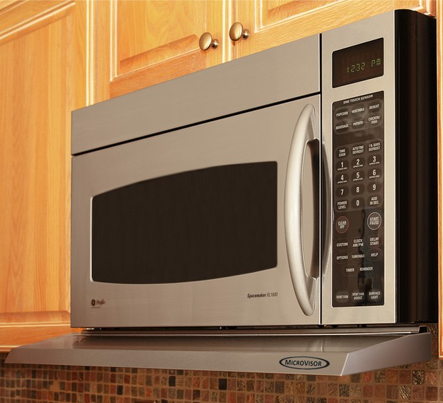 microwave vent hood extension