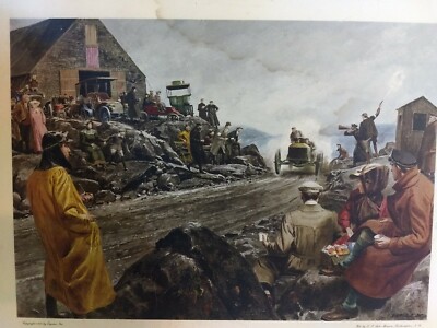 PETER HELCK 1940's ESQUIRE PAINTING PUBLISHED in 1960 by L. I.