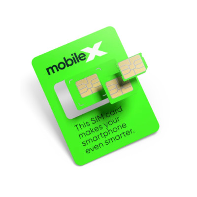Verizon Network MobileX 30GB 5G Data Unlimited Call/Text 2 Months Prepaid SIM