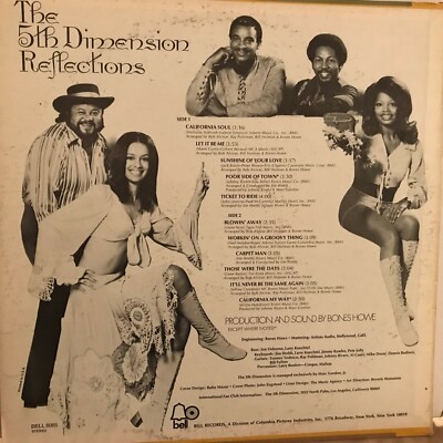 THE 5 TH DIMENSION LP REFLECTIONS | eBay