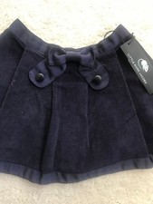 LITTLE MARC JACOBS Kids Girls Skirts Corduroy Navy 4T - AUTHENTIC NEW WITH TAGS