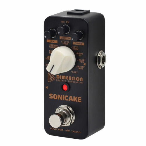 SONICAKE Digital Modulation Guitar Effects Pedal Phaser Flanger Chorus Tremolo V - Picture 1 of 7