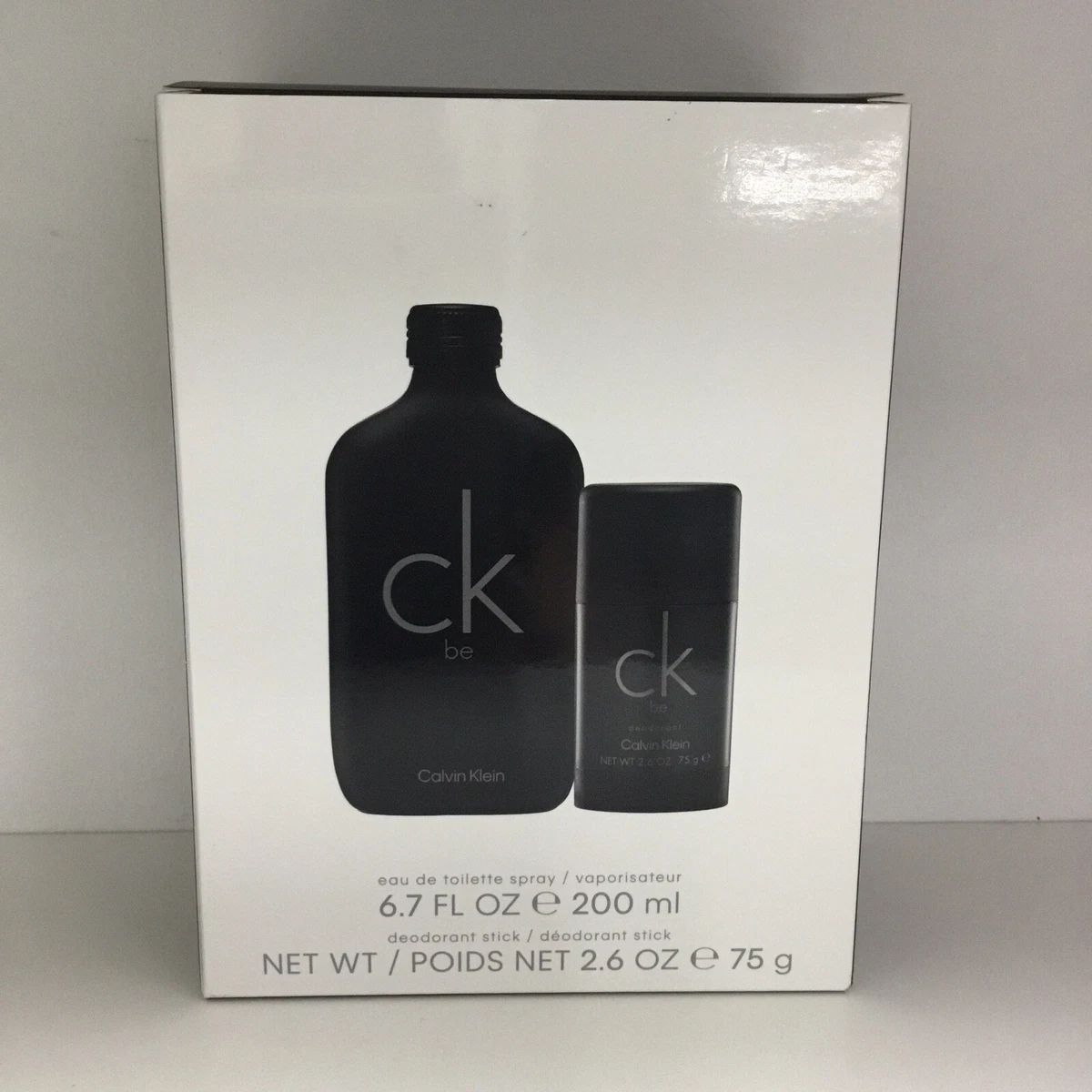 ck be by Calvin Klein |Men's 2-Piece Gift Set | 6.7 Oz Eau de Toilette &  2.6 Deo | eBay