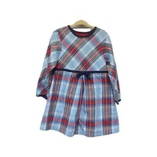 Tommy Hilfiger Girls Long Sleeve Plaid Dress Size 4
