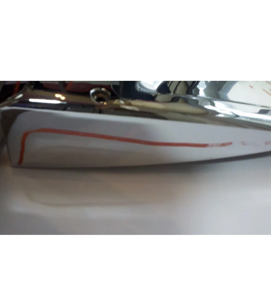 Cubierta de caja de aire exterior Viper Motorcycle Company CROMO 2055101 segundos de fábrica Foto 3 de 4