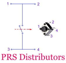 10 Tactile Tact Push Button Switch SMD SMT Momentary Push Button 6.2x6.2x4.2mm