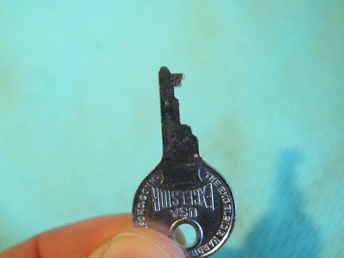 vintage usa Excelsior 6k11 key for Gibson Les Paul case lock / es 335 L5 super