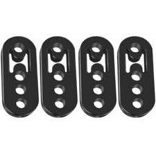 4x Exhaust Hanger Rubber Adjustable Insulator Bushing Mount 4 Holes Universal