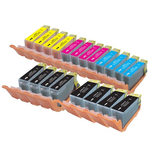 20X Cartucce Per Canon MG5340 MG8250 MG5350 MX715, PGI-525